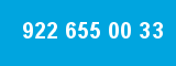 922 655 00 33